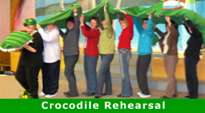 crocodile rehearsal
