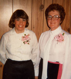 Betty Norton & Cathy Bryden
